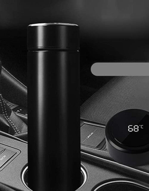 Temperature Water Bottle | Smart Vacuum Insulated Thermos Water Bottle | Water Bottle with LED Temperature Display